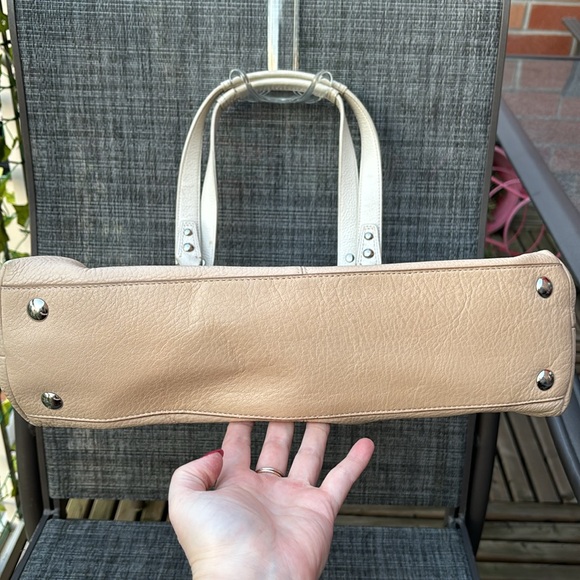 Coach Pebbled Penelope Leather Carryall Handbag Shoulder Bag F19044 Purse - Picture 4 of 12